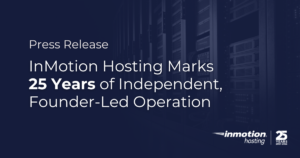 InMotion Hosting 25th Anniversary